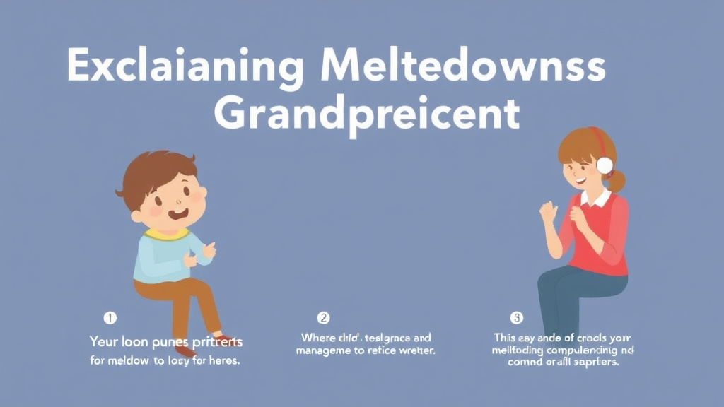 Practical workflow diagram for explaining Meltdowns To Grandparents