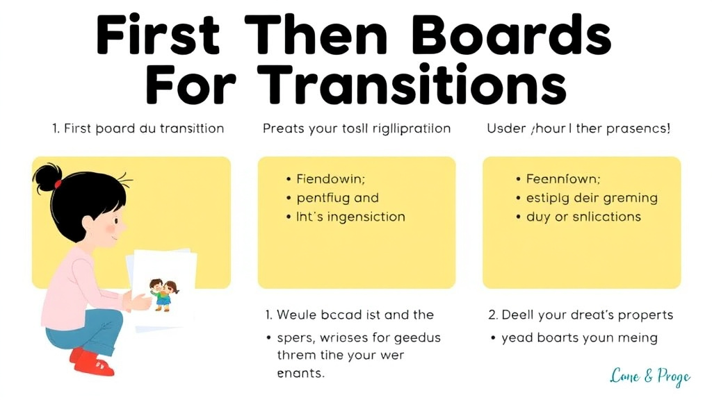 Hands-on guide visualization for first Then Boards For Transitions