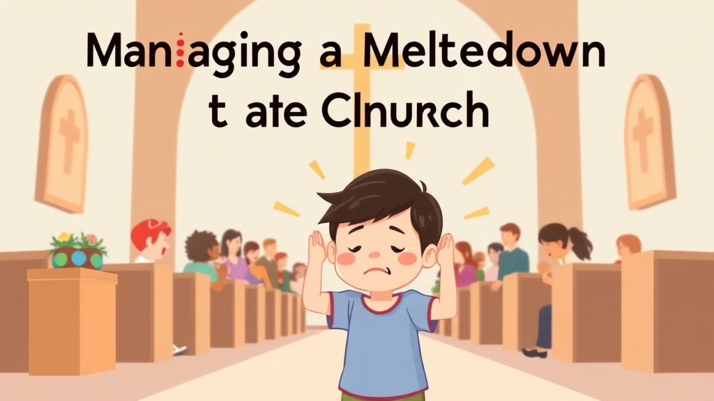 Illustration breaking down the fundamentals of managing a Meltdown at the Church