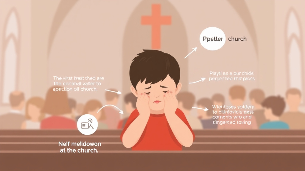 Practical checklist visual for managing a Meltdown at the Church