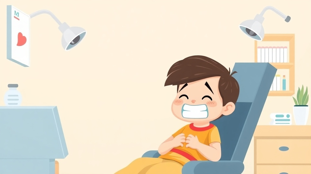 Educational graphic covering the essentials of managing a Meltdown at the Dentist