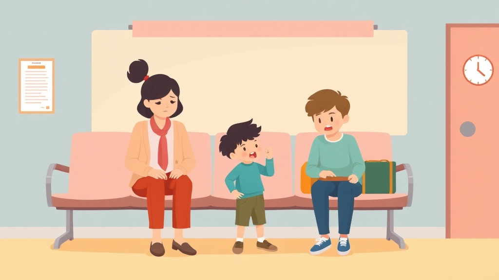 Visual overview of managing a Meltdown at the Waiting Room with key concepts highlighted