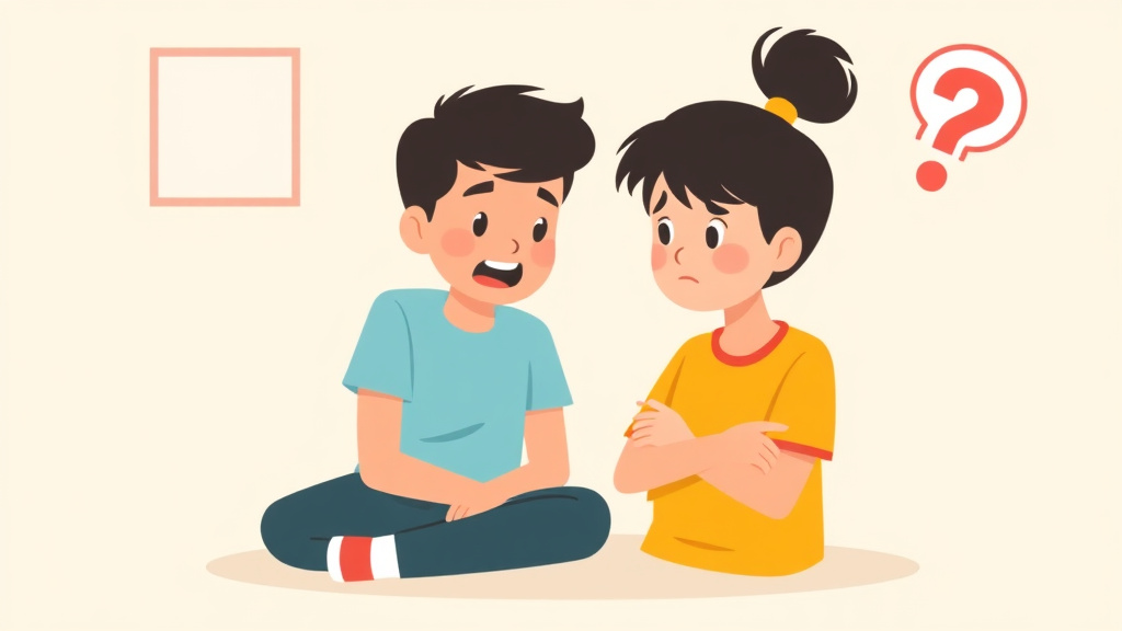 A professional illustration depicting meltdown Strategies That Work for 11 Year Olds