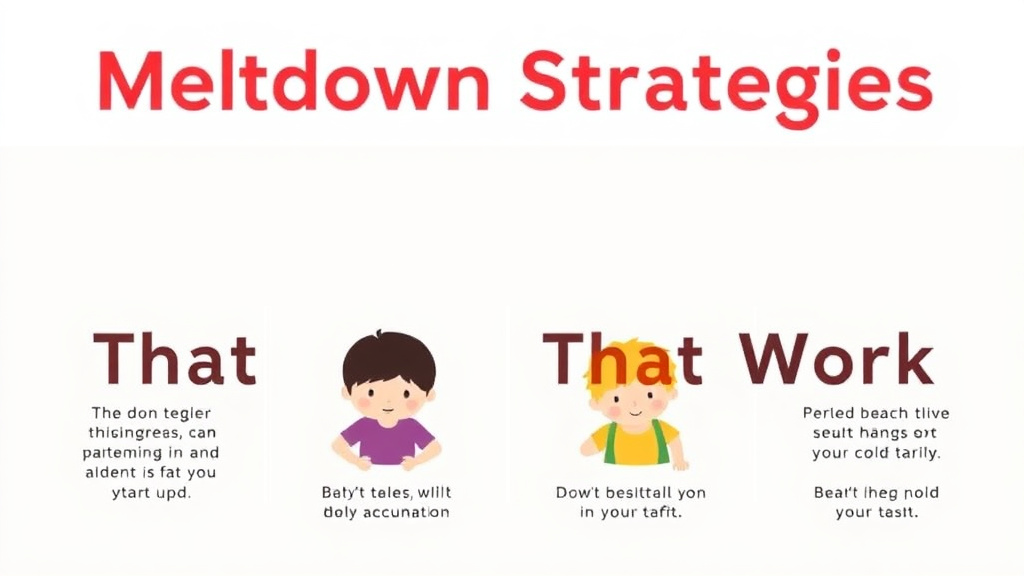 Process flow illustration for putting meltdown Strategies That Work for 14 Year Olds into action