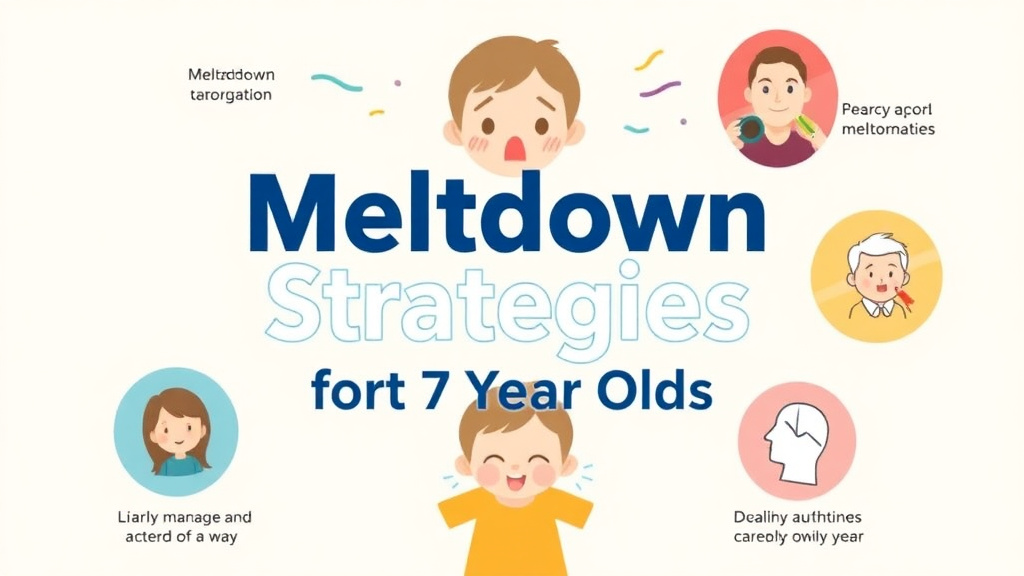 Real-world application diagram for meltdown Strategies That Work for 7 Year Olds