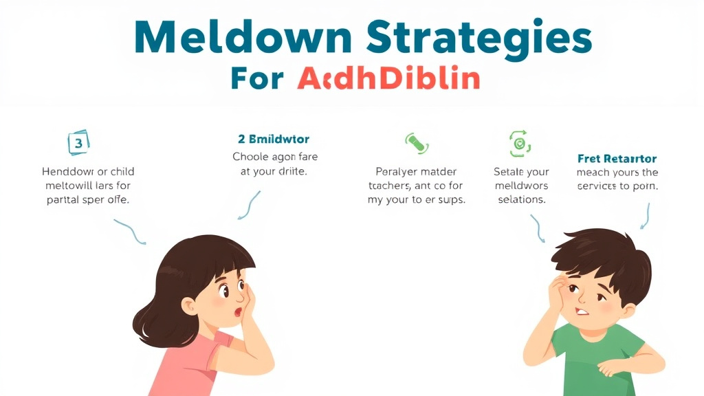 Real-world application diagram for meltdown Strategies For Adhd Children