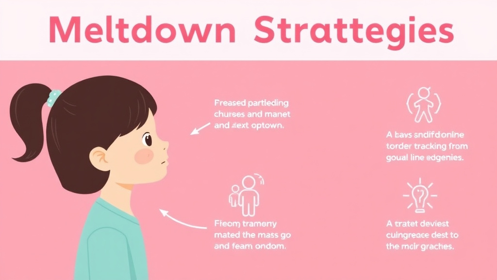 Practical checklist visual for meltdown Strategies For Autistic Girls