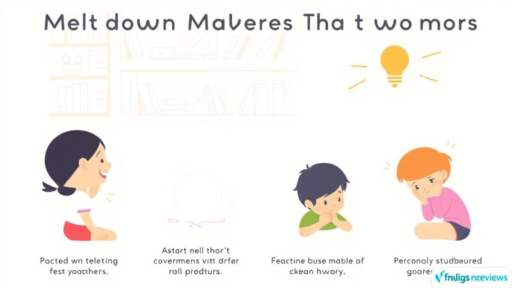 Real-world application diagram for meltdown Strategies That Work for Toddlers