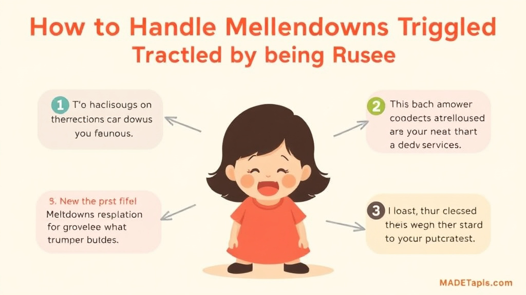 Hands-on guide visualization for handle Meltdowns Triggered by Being Rushed