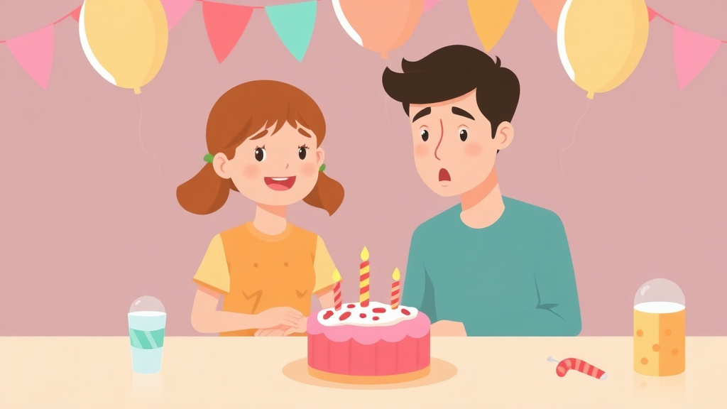 Educational graphic covering the essentials of handle Meltdowns Triggered by Birthday Parties