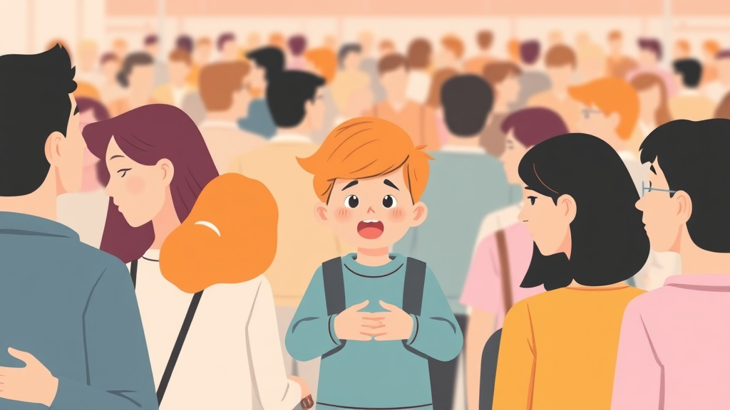 An informative visual explaining handle Meltdowns Triggered by Crowds for beginners and professionals