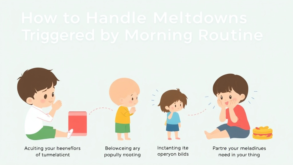 Hands-on guide visualization for handle Meltdowns Triggered by Morning Routine