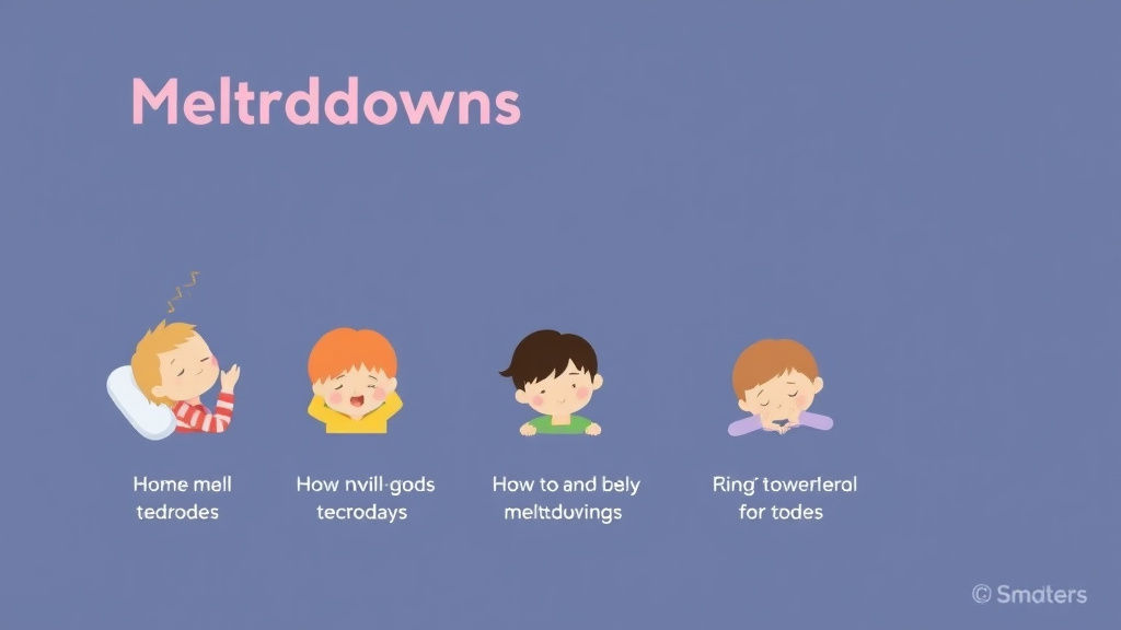 Real-world application diagram for meltdowns At Different Times Of Day