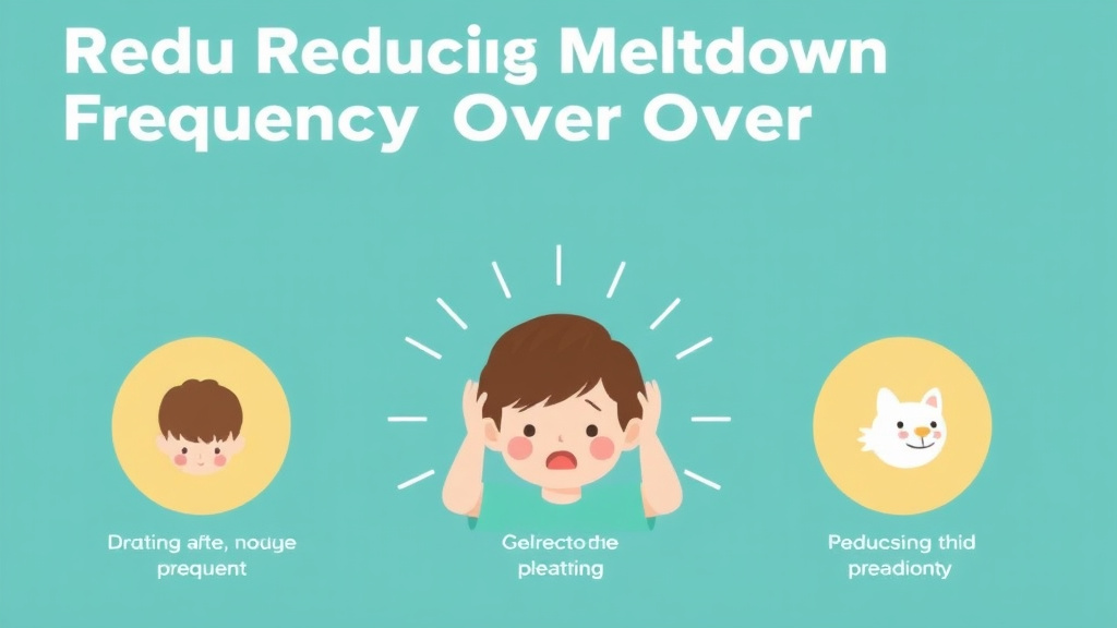 Action-oriented illustration showing how to apply reducing Meltdown Frequency Over Time