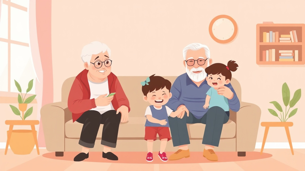 Educational graphic covering the essentials of training Grandparents For Meltdowns