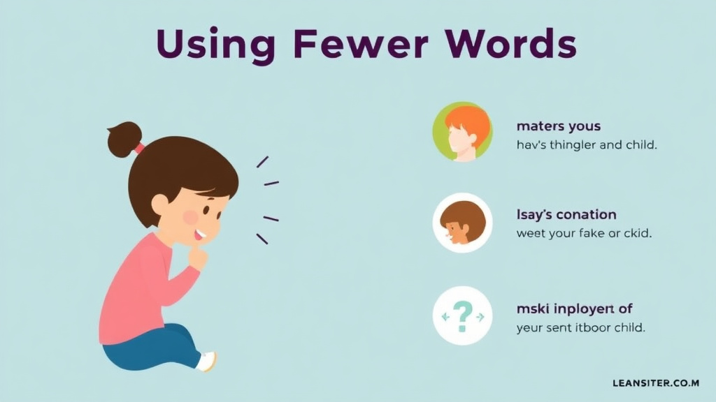 Practical workflow diagram for using Fewer Words During A Meltdown