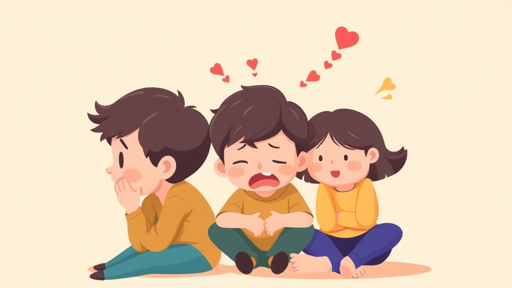 A professional illustration depicting validating Feelings During A Meltdown