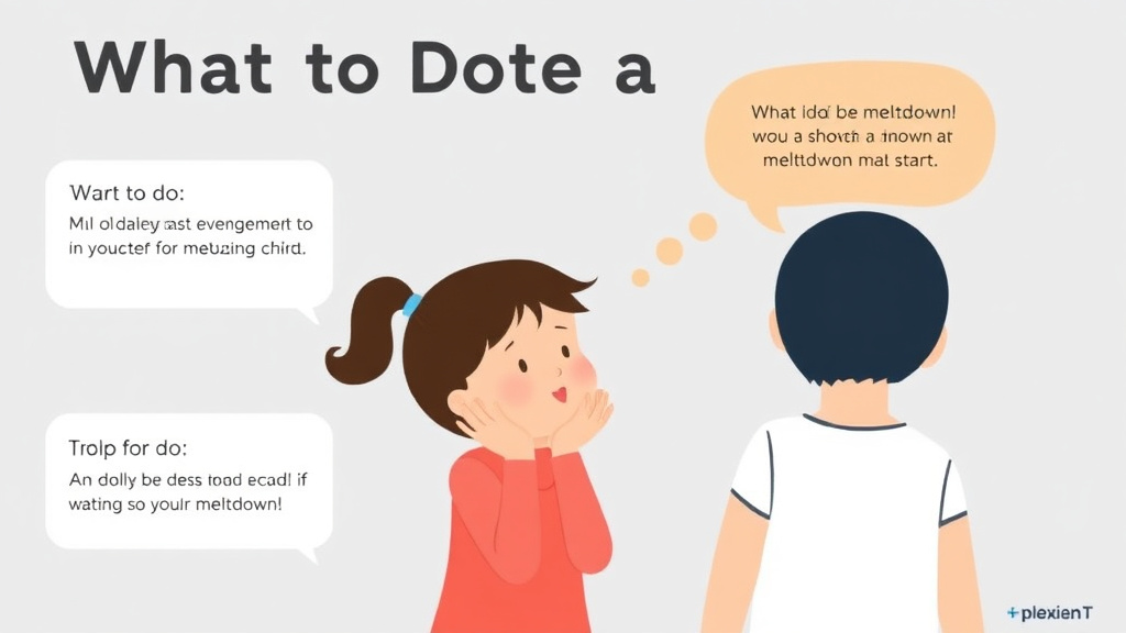 Real-world application diagram for what To Do After A Meltdown