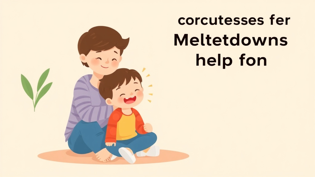 Visual overview of when To Seek Professional Help For Meltdowns with key concepts highlighted