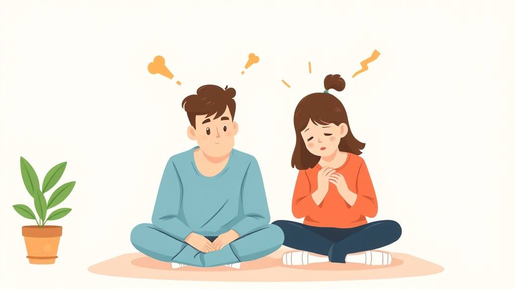 Clear illustration of adhd Parent Burnout Recovery with supporting details