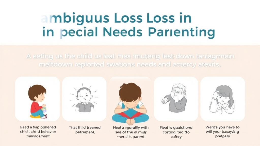 Practical workflow diagram for ambiguous Loss In Special Needs Parenting