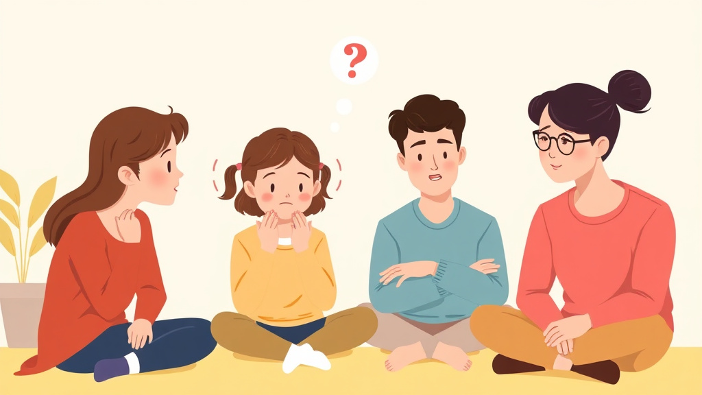 Visual overview of anxiety In Special Needs Parents with key concepts highlighted