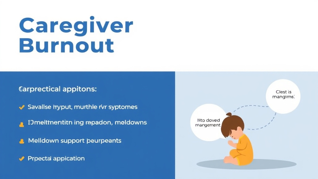 Practical checklist visual for caregiver Burnout Signs And Symptoms