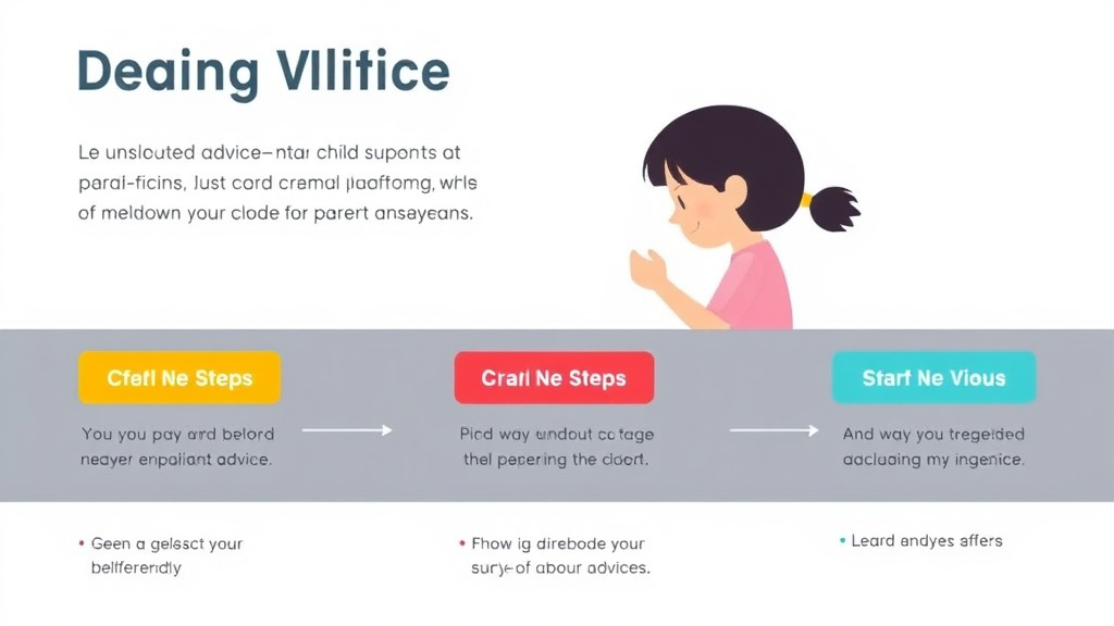 Process flow illustration for putting dealing With Unsolicited Advice into action