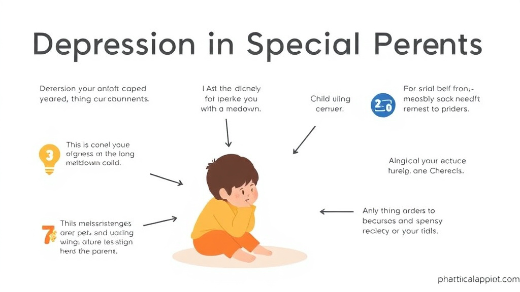 Real-world application diagram for depression In Special Needs Parents