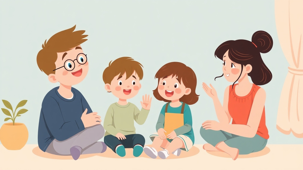 Conceptual diagram showing how explaining Disability To Siblings works in practice