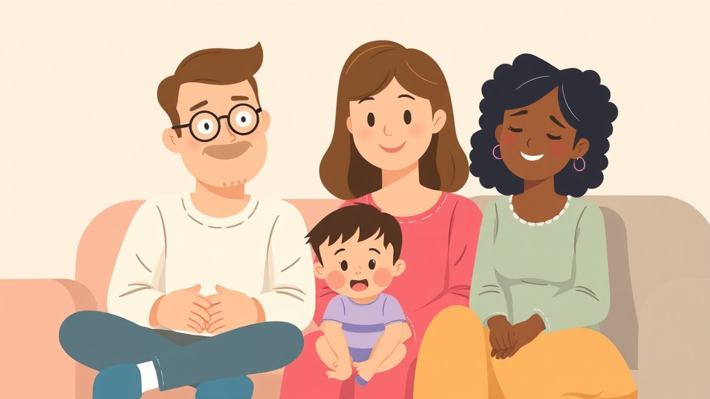 Conceptual diagram showing how family Members As Respite Providers works in practice