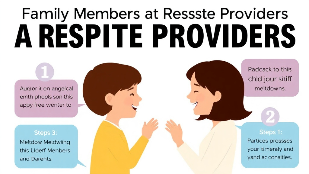 Real-world application diagram for family Members As Respite Providers