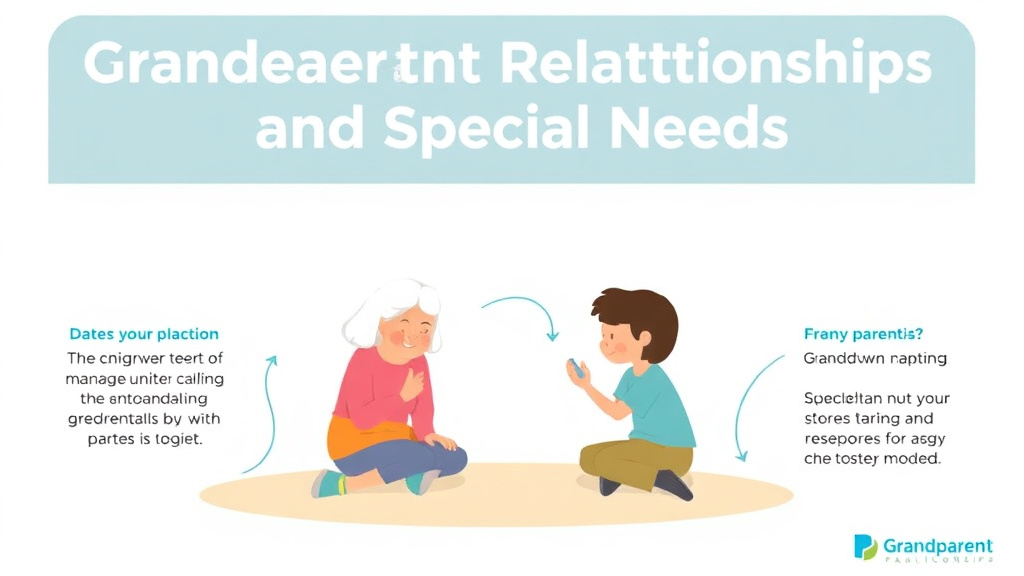 Practical checklist visual for grandparent Relationships And Special Needs