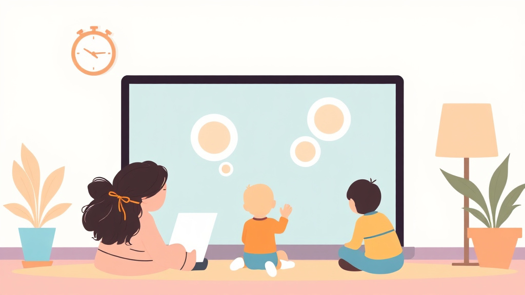 Conceptual diagram showing how online Support Communities For Parents works in practice