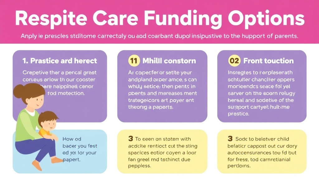 Practical checklist visual for respite Care Funding Options
