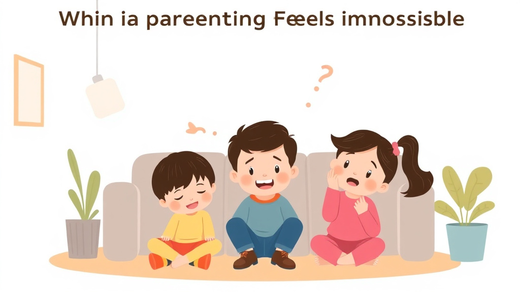 Detailed visual representation of when Parenting Feels Impossible