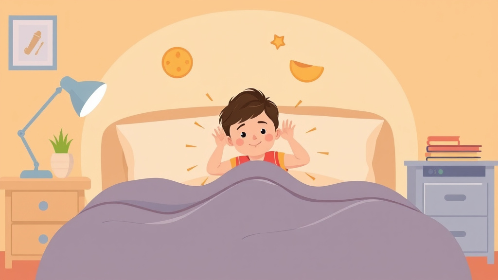 Visual overview of bedtime Sensory Diet Activities with key concepts highlighted