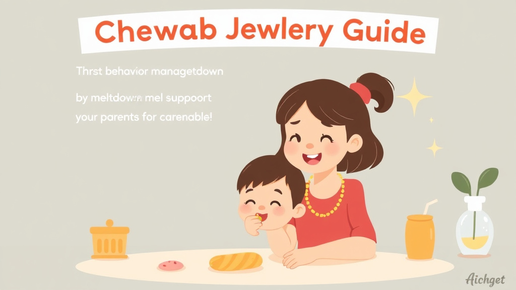 An informative visual explaining chewable Jewelry Guide for beginners and professionals