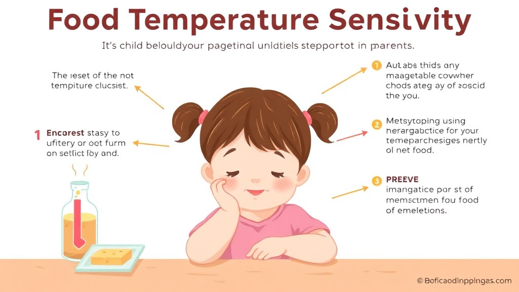 Real-world application diagram for food Temperature Sensitivity