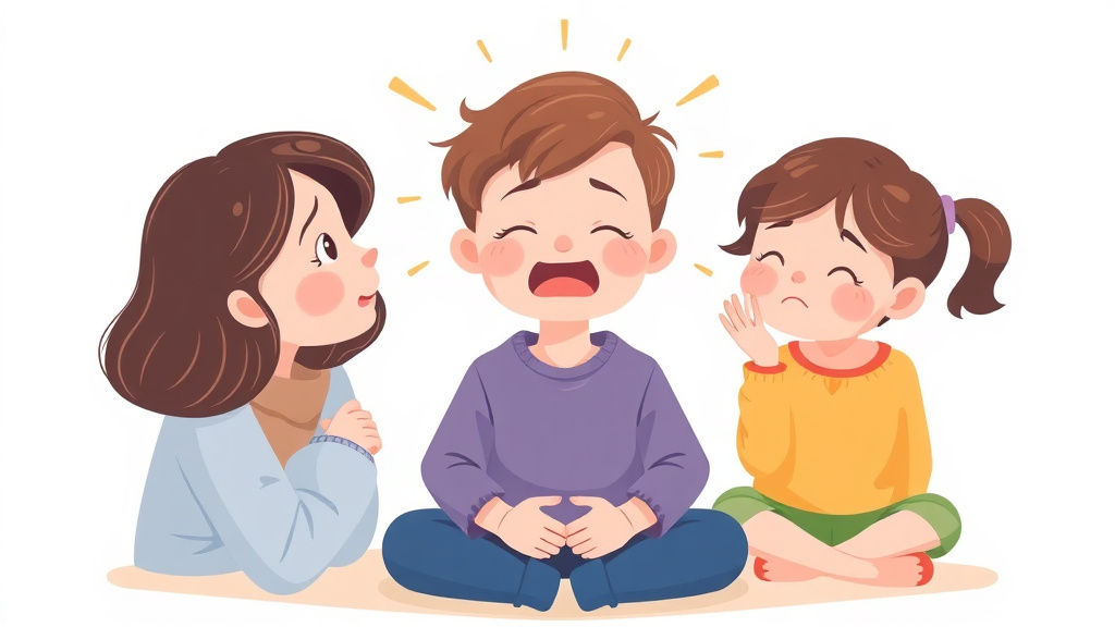 Conceptual diagram showing how hyposensitivity In Children works in practice