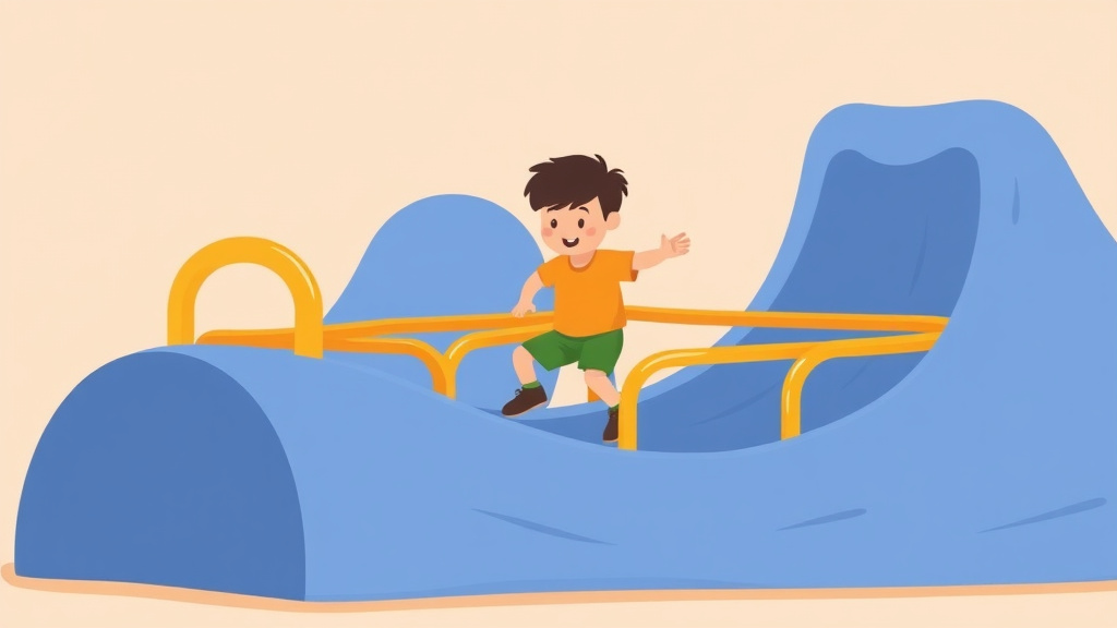 Detailed visual representation of obstacle Courses For Sensory Input