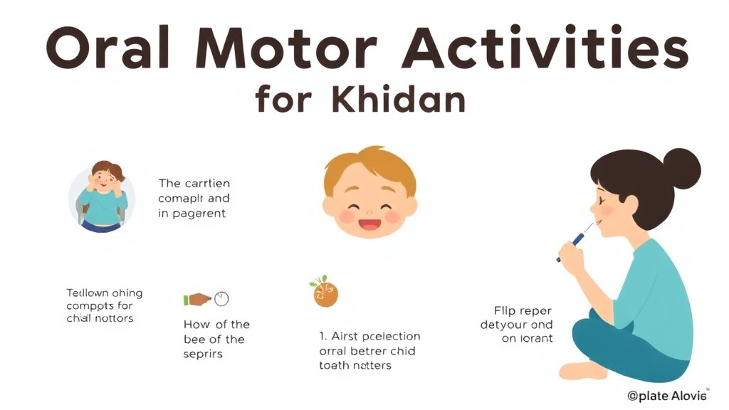 Implementation roadmap for oral Motor Activities For Children with actionable steps