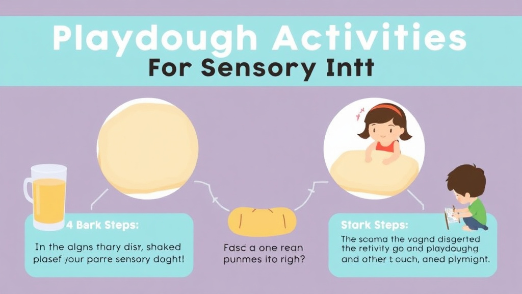 Practical workflow diagram for playdough Activities For Sensory Input