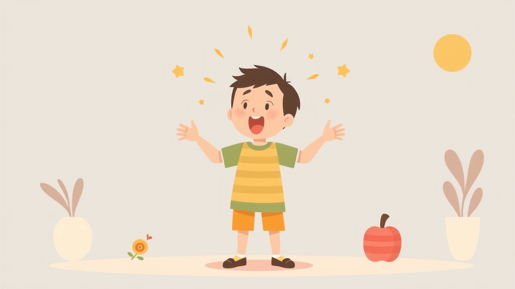 Detailed visual representation of proprioceptive Processing Issues