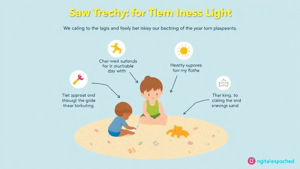 Step-by-step visual guide for implementing sand Play For Sensory Development