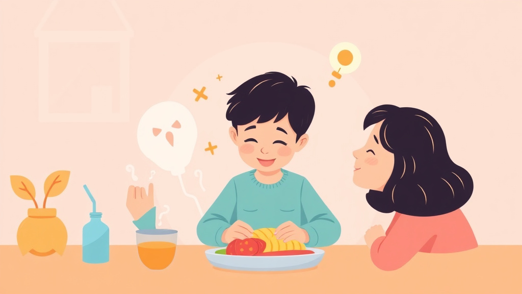 Illustration breaking down the fundamentals of sensory Diet Explained For Parents