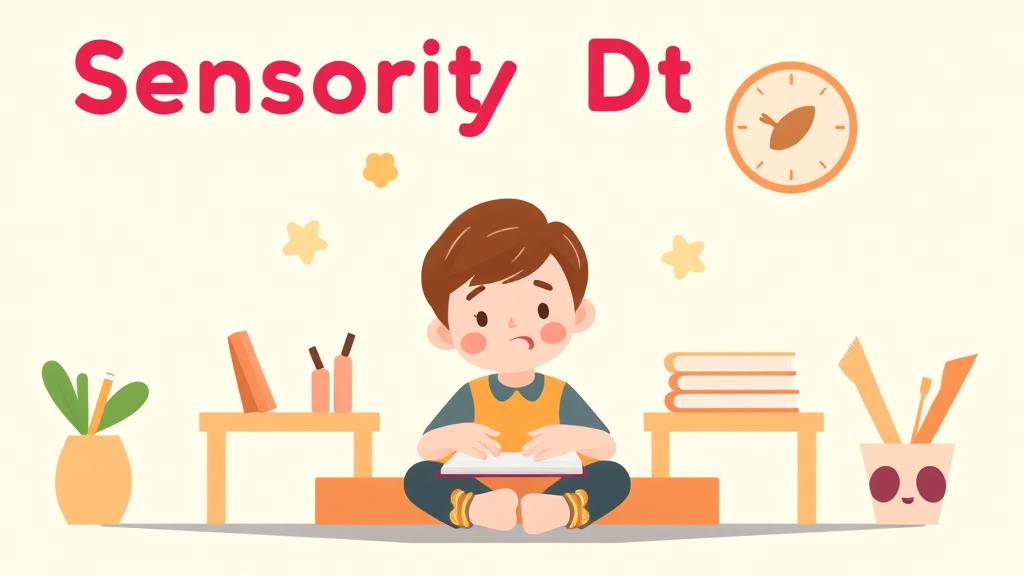 Clear illustration of sensory Diet For School with supporting details