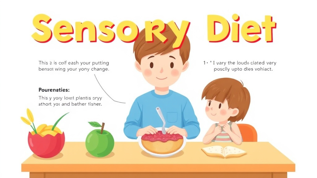 Hands-on guide visualization for sensory Diet For School