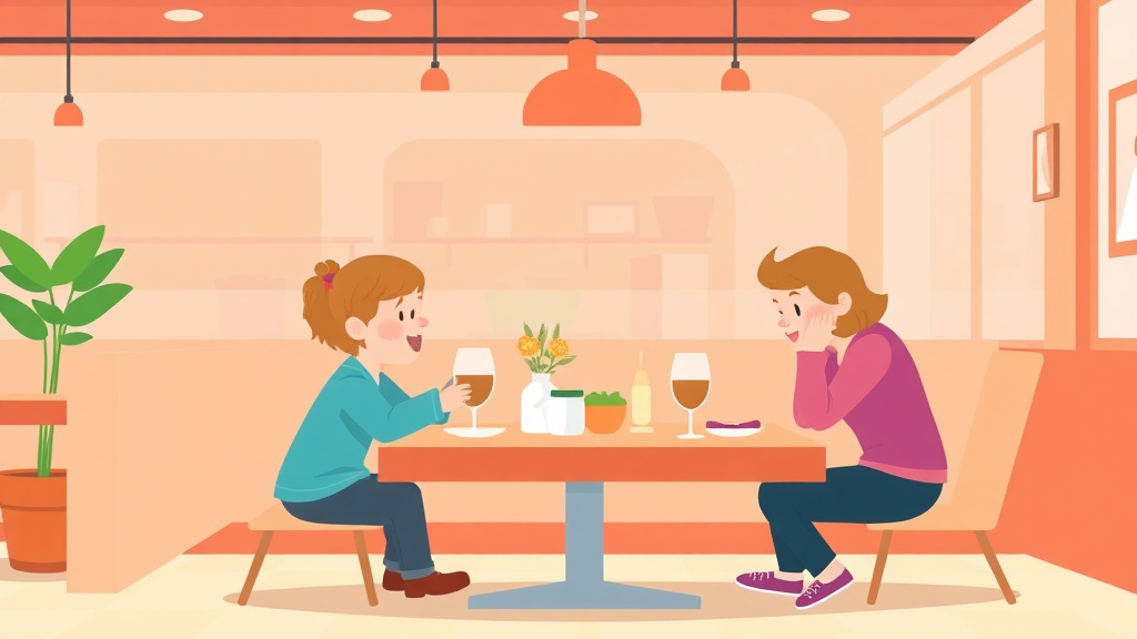 Detailed visual representation of sensory Friendly Dining Out