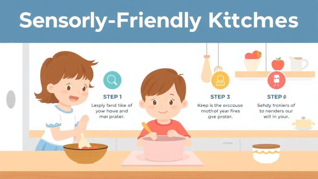 Implementation roadmap for sensory Friendly Kitchen Strategies with actionable steps